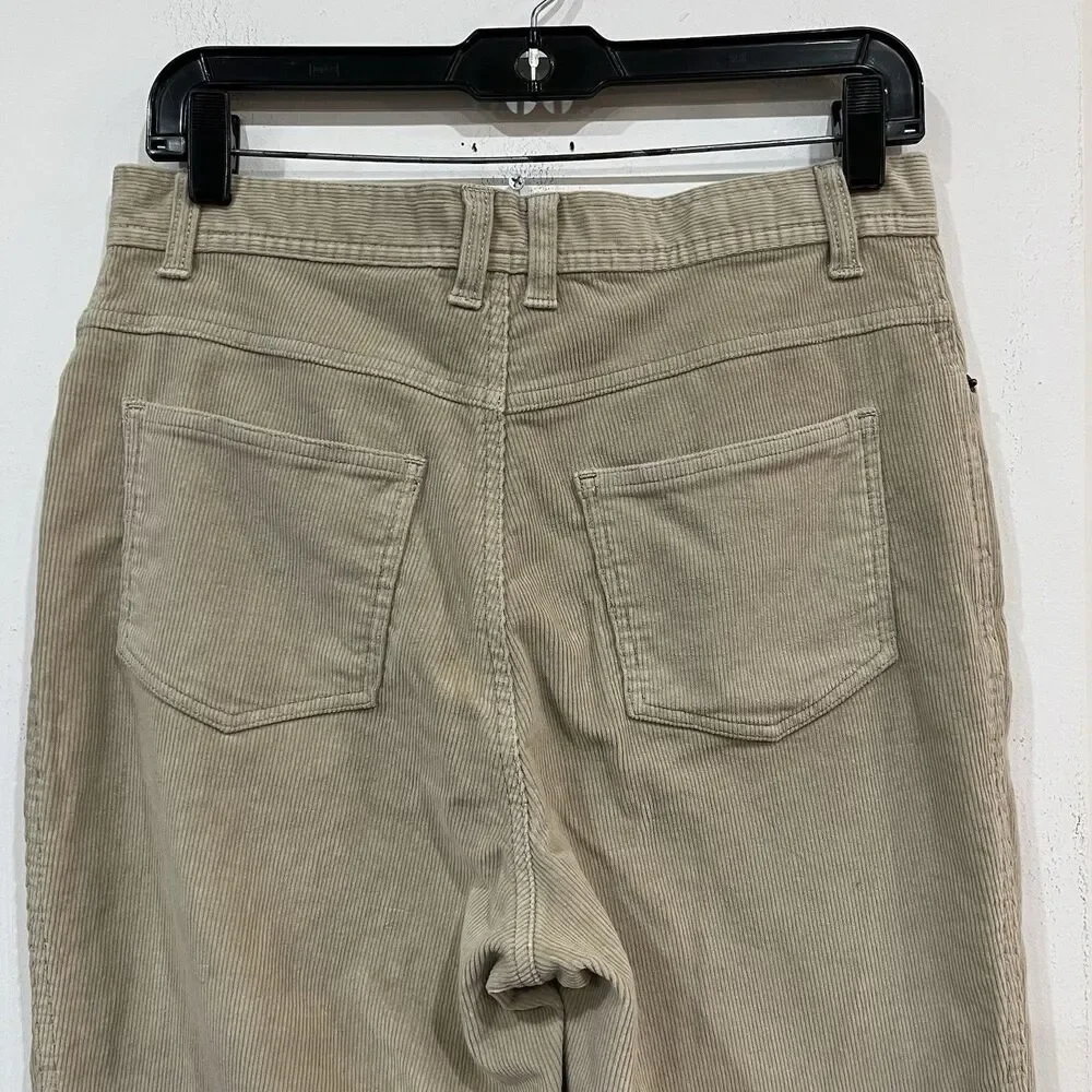 Vintage Women’s Bill Blass Jeanswear Tan Corduroy Pants Size 8 High Rise